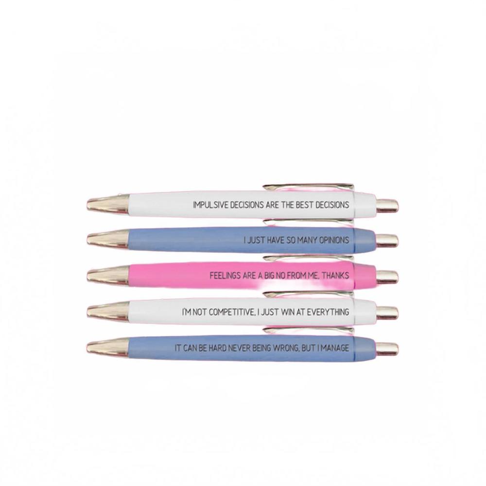 NEW FUN CLUB aries zodiac pen set in multi